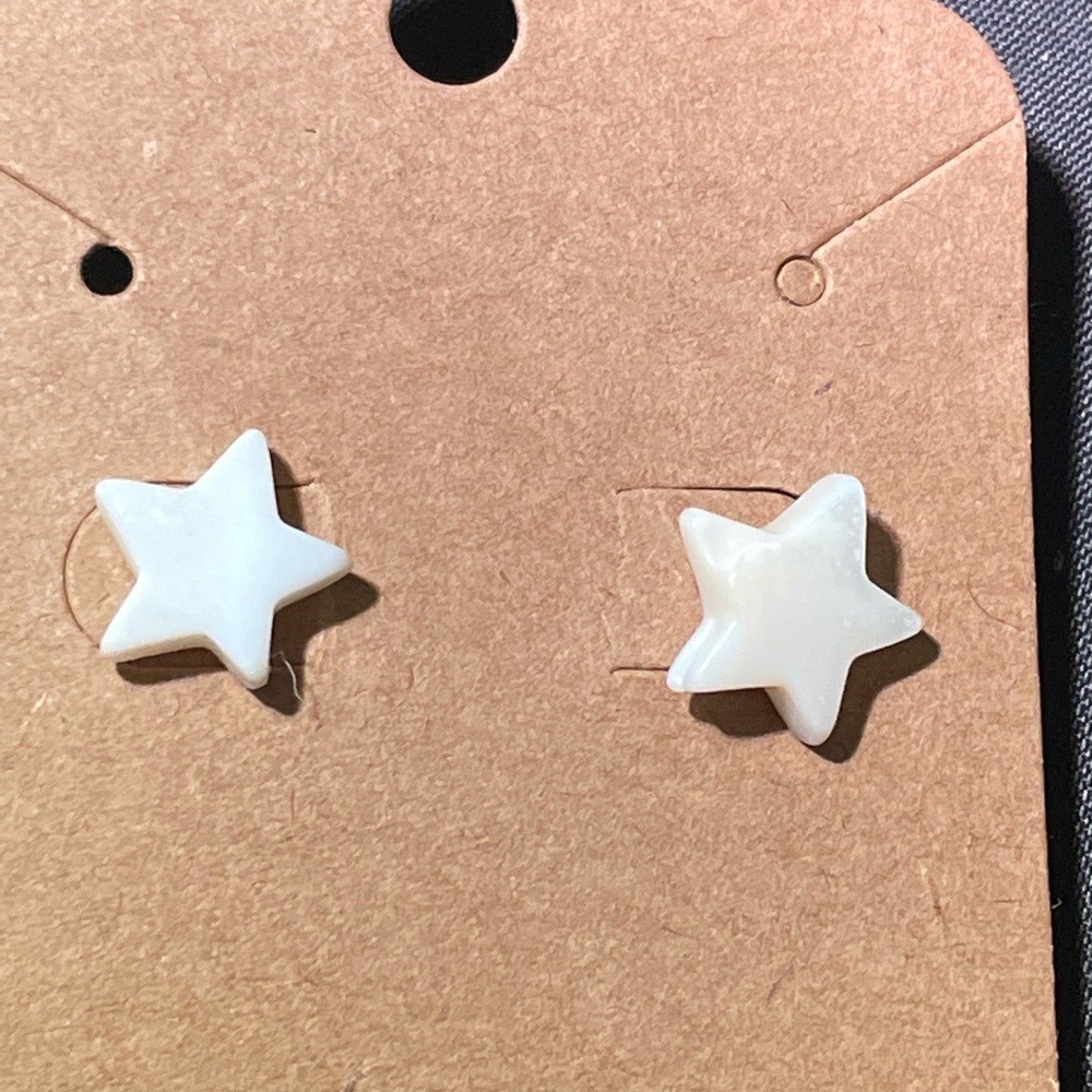 Star earrings!